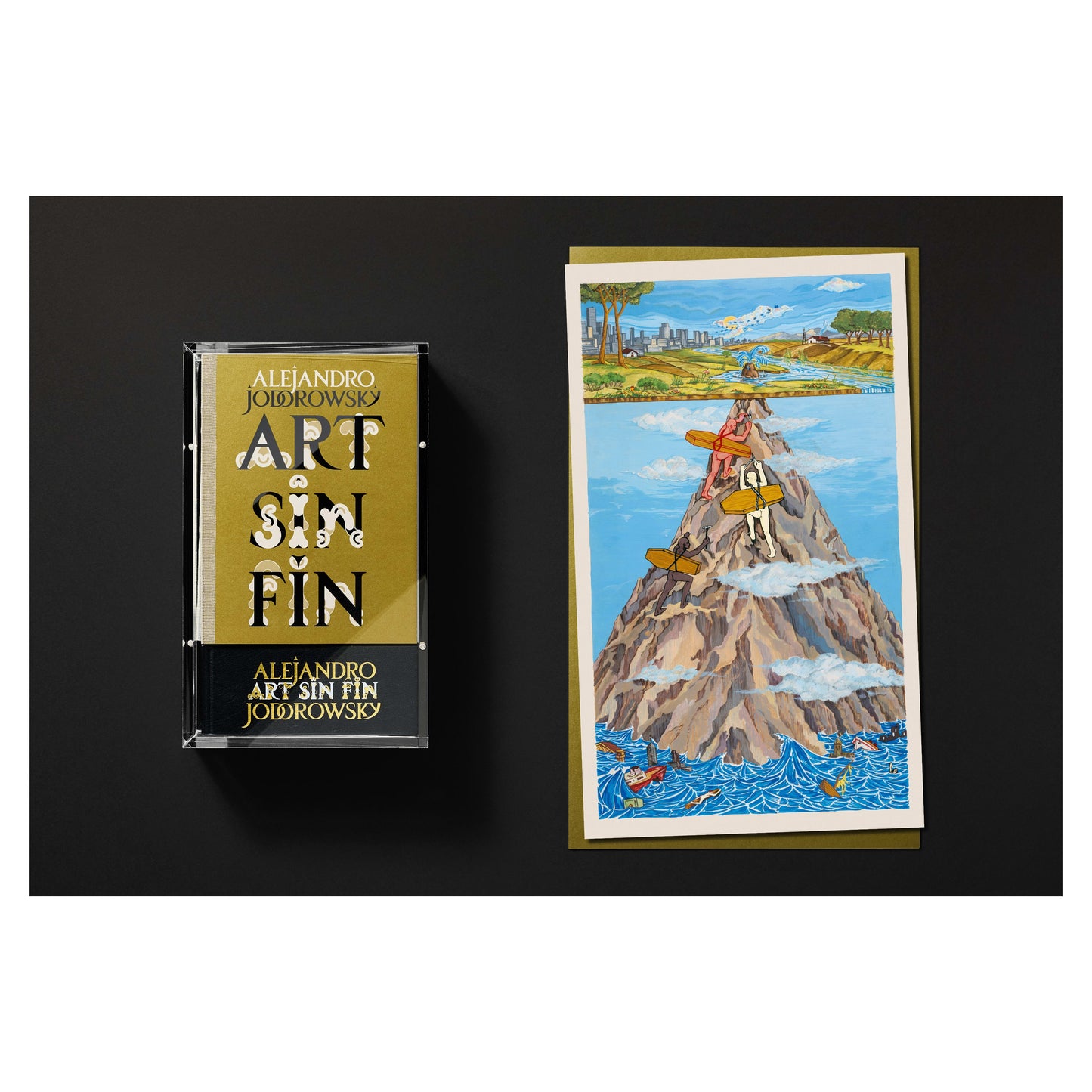 Alejandro Jodorowsky. Art Sin Fin. Art Edition No. 101–200, ‘El pueblo del alma (The village of the soul)’, 1972/2025 (English) (AP)