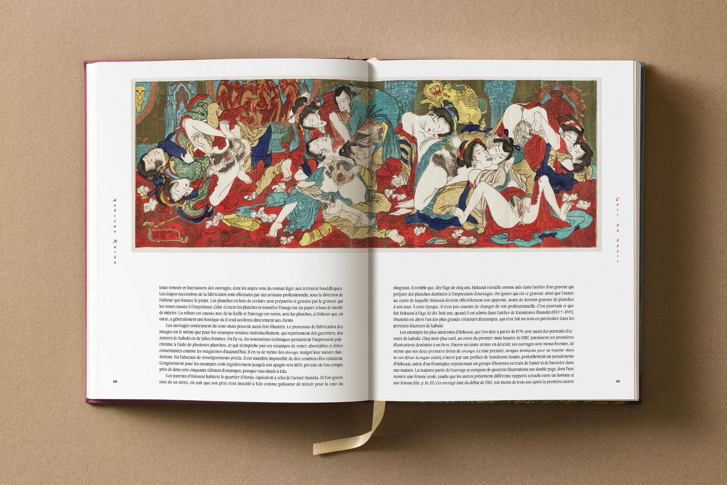 Hokusai. Shunga (German, French, English)