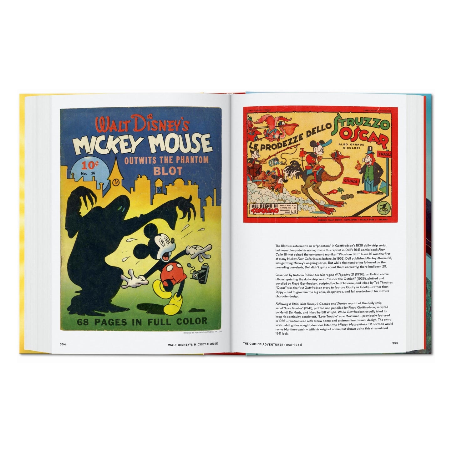 Walt Disney's Mickey Mouse. Toute l’histoire. 40th Ed. (French)