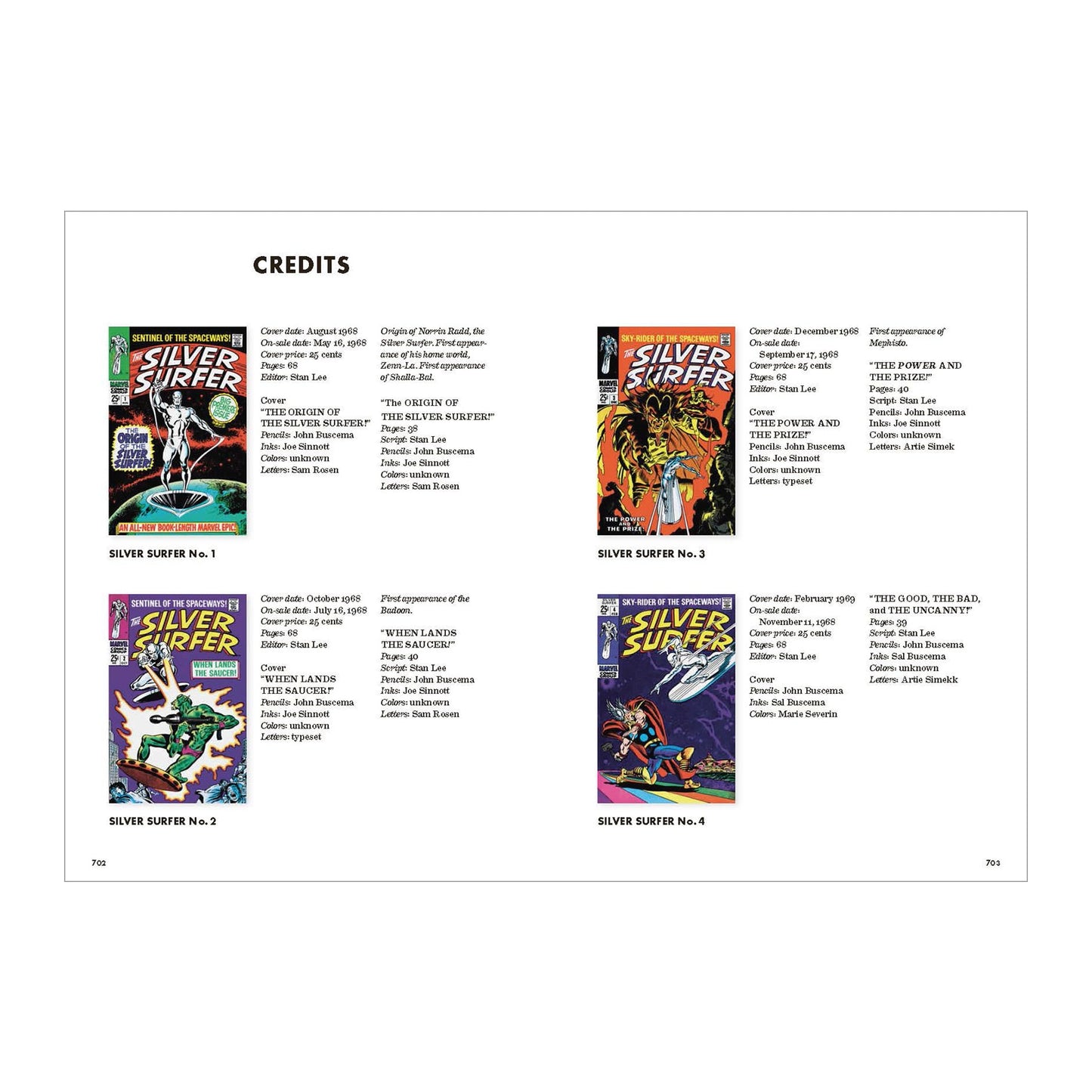 Marvel Comics Library. Silver Surfer. 1968–1970 (English)
