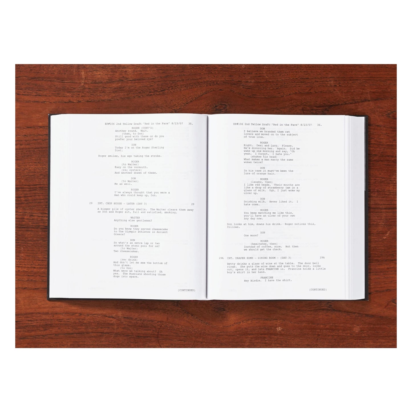 Matthew Weiner. Mad Men. 7 Vols. Script Edition (English)