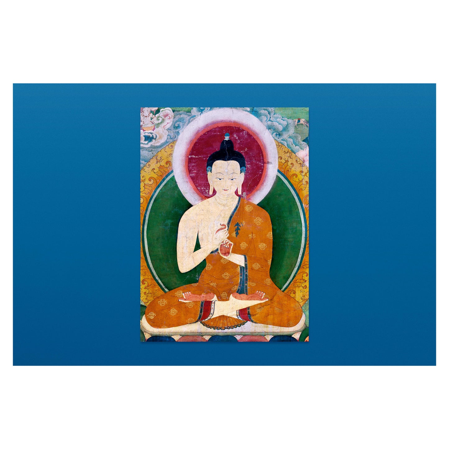 Murals of Tibet. BABY SUMO. Art Edition No. 81–160, ‘White Vairochana, Jonang Puntsoling’ (early 17th century) (English)