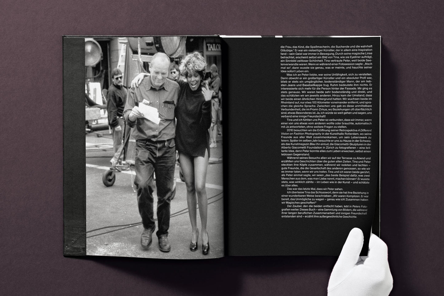 Tina Turner by Peter Lindbergh (German, French, English)