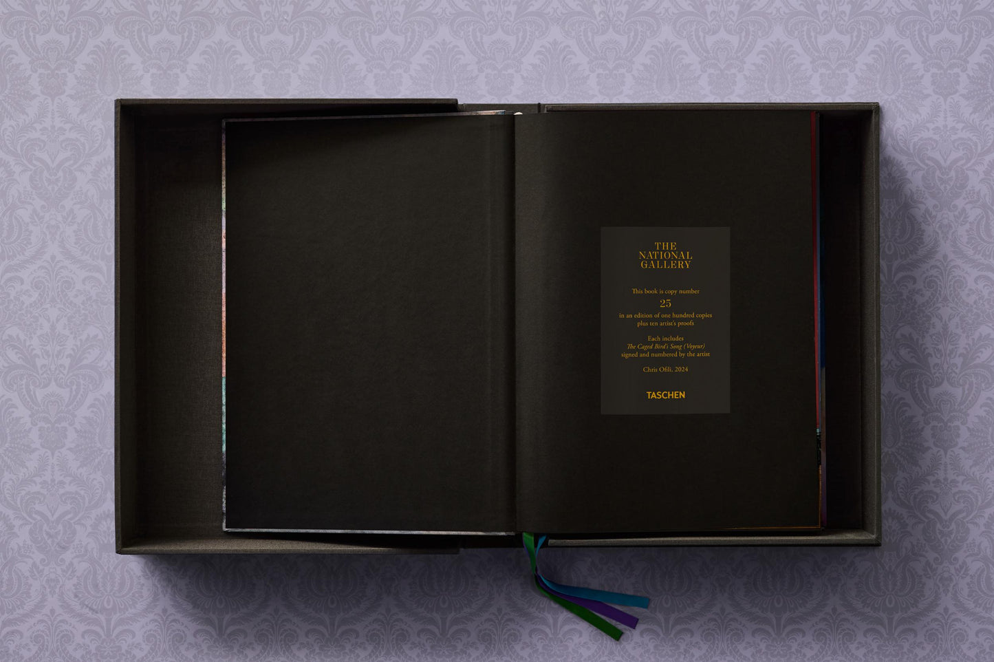 National Gallery, Chris Ofili Art Edition ‘The Caged Bird’s Song (Voyeur)’ (English) (AP)