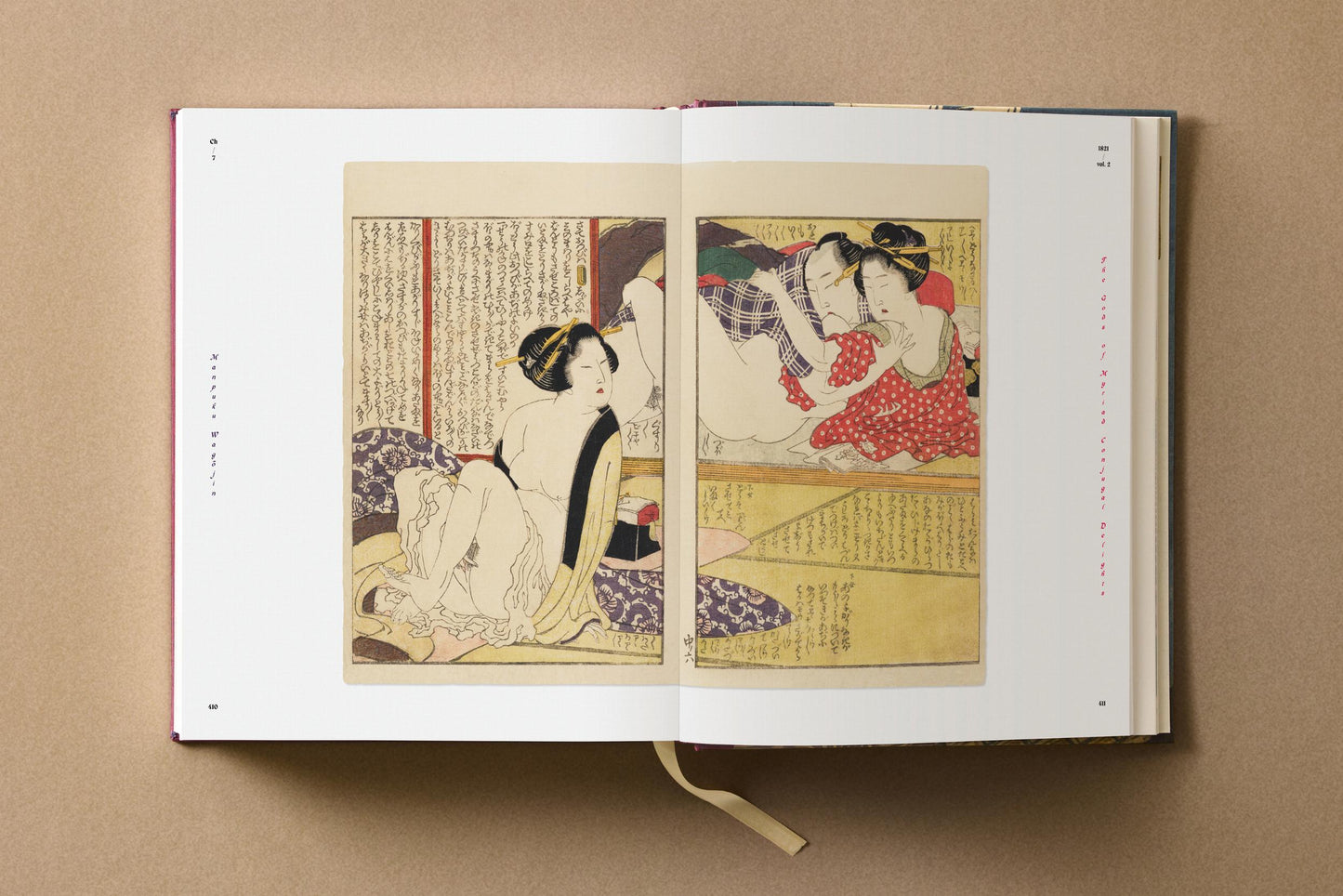 Hokusai. Shunga (German, French, English)