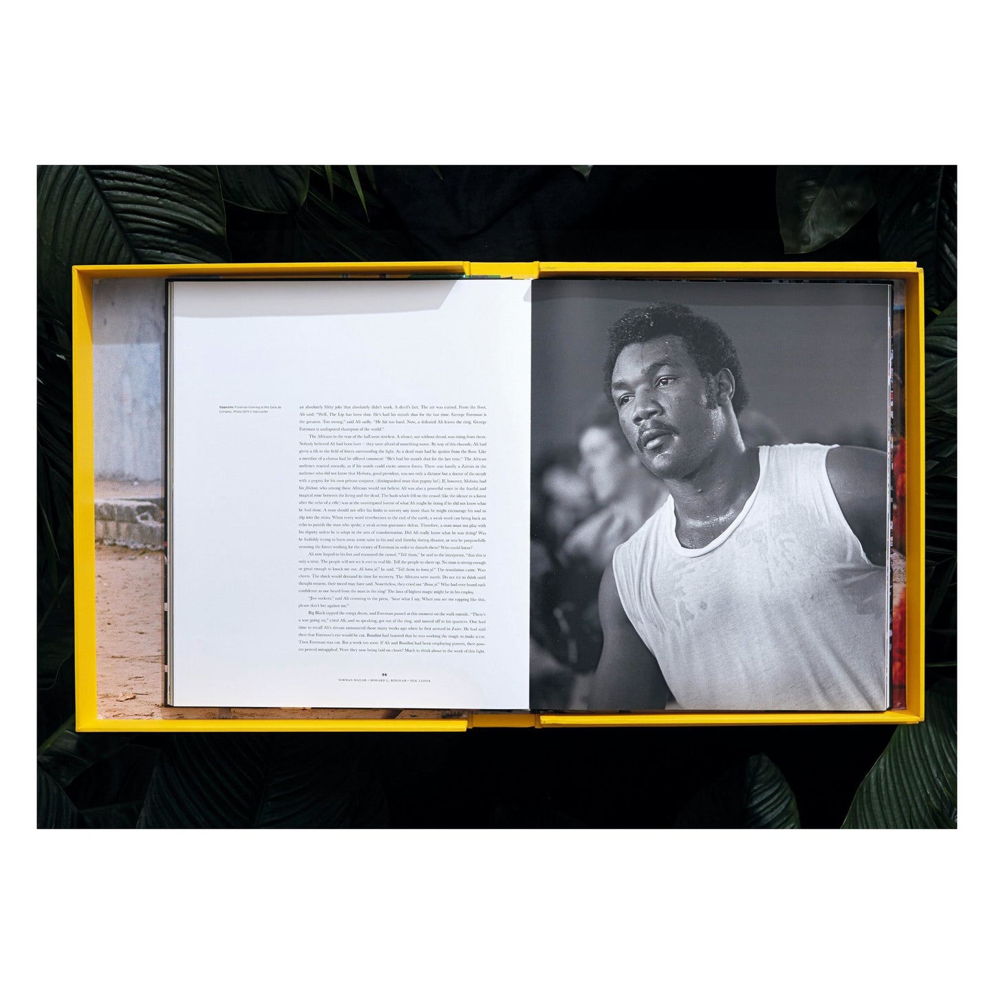 Norman Mailer. N.Leifer. H.Bingham. The Fight. Art Edition No. 1–125, Neil Leifer ‘Ali vs. Foreman – Ali Glaring at Foreman’ (English)