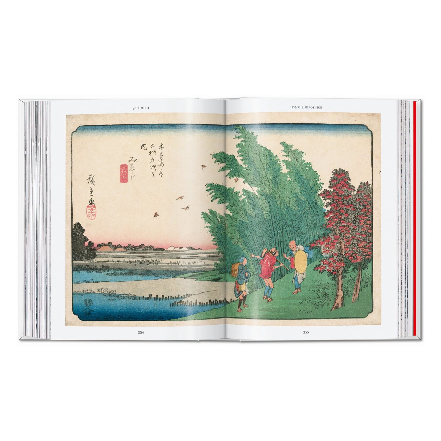 Hiroshige & Eisen. The Sixty-Nine Stations along the Kisokaido. 40th Ed. (Spanish, English, Italian)