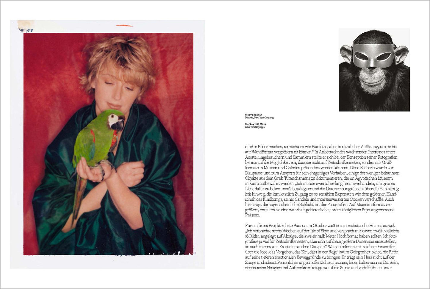 Albert Watson. Kaos (German, French, English)