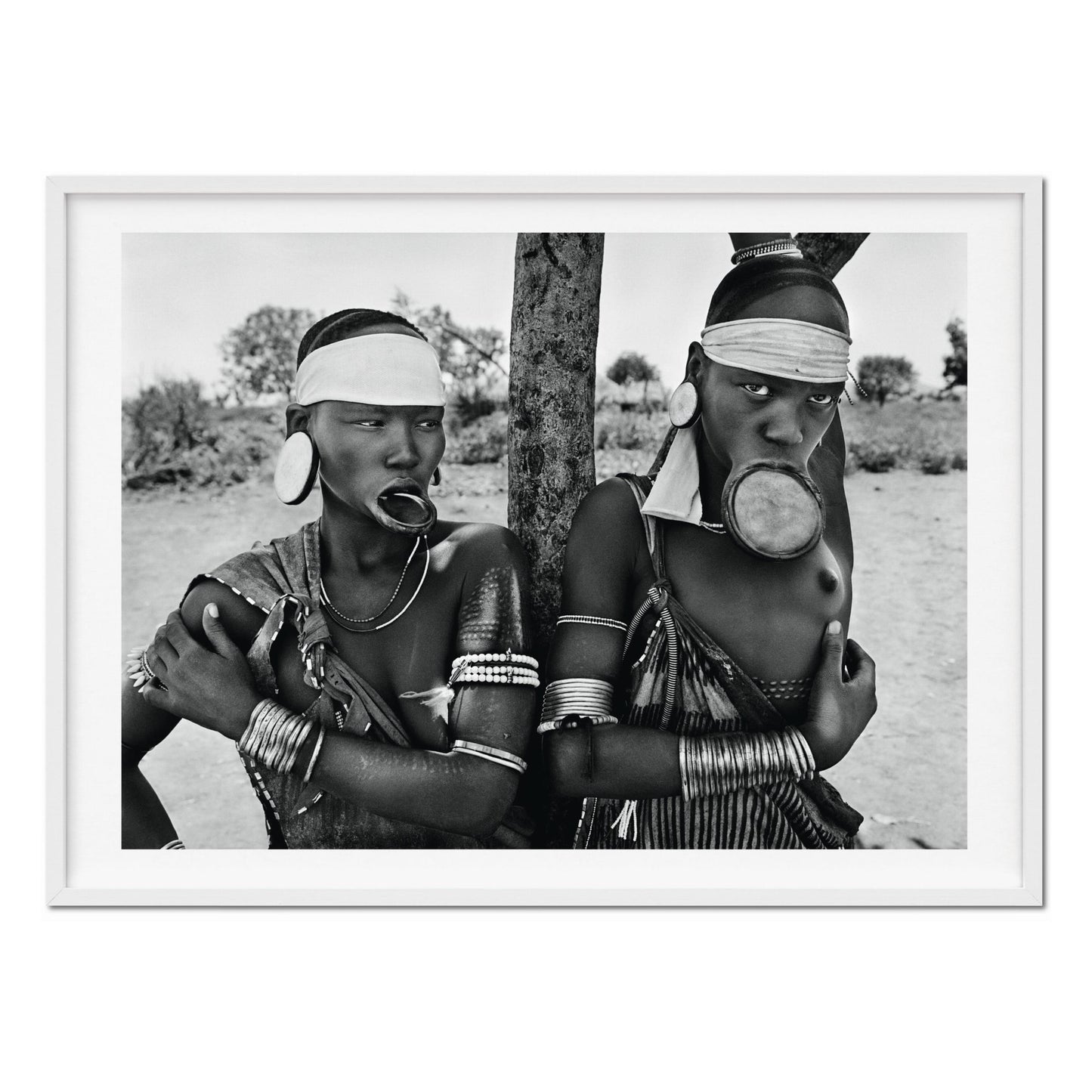 Sebastião Salgado. Genesis. Art Edition No. 1–100 ‘Two Mursi Women, Omo Valley, Ethiopia’ (English)