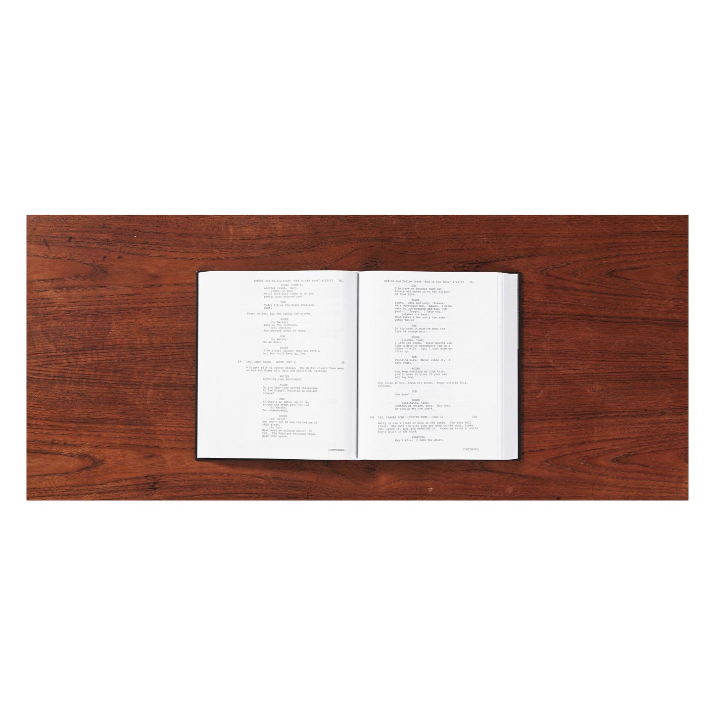 Matthew Weiner. Mad Men, Art Edition No. 1–500 (Script Edition) (English) (SA)