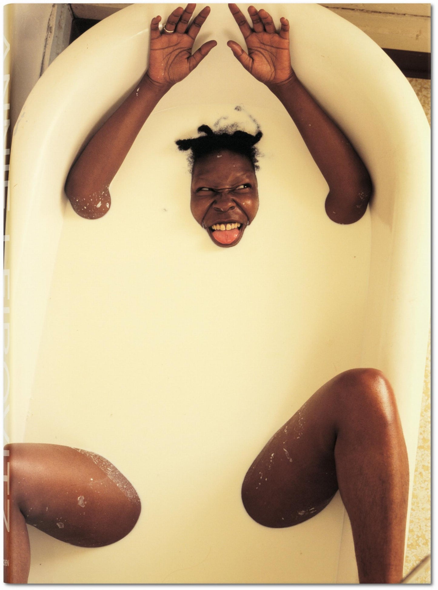 Annie Leibovitz, with dustjacket Whoopi Goldberg