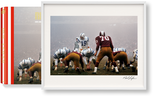 Neil Leifer. Guts & Glory. Art Edition No. 1–100 ‘Johnny Unitas’ (German, French, English)