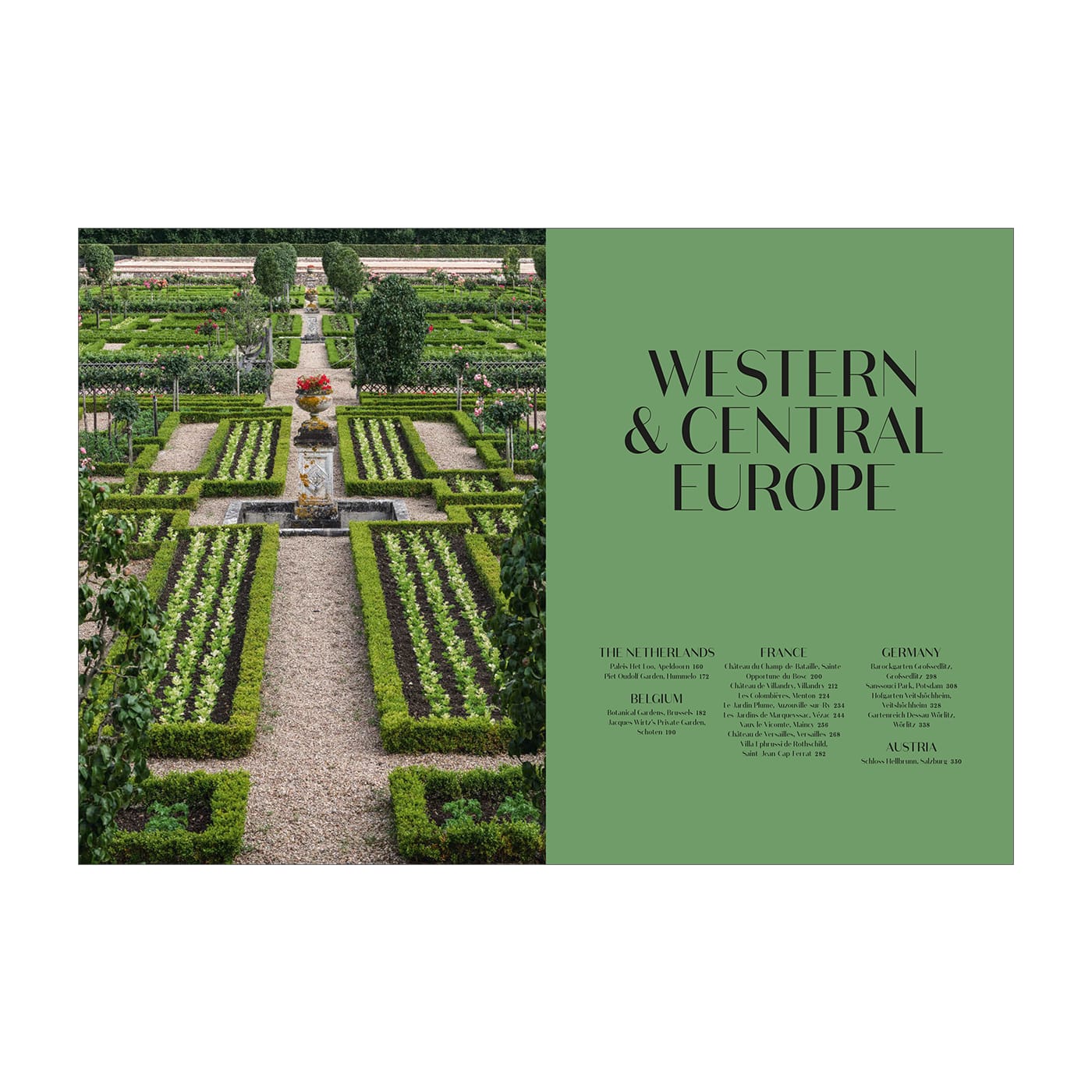 Listri. European Gardens (German, French, English)