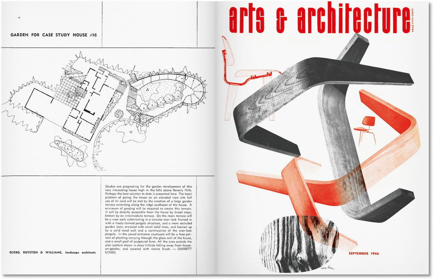 Arts & Architecture 1945-54. The Complete Reprint (German, Spanish, French, English)