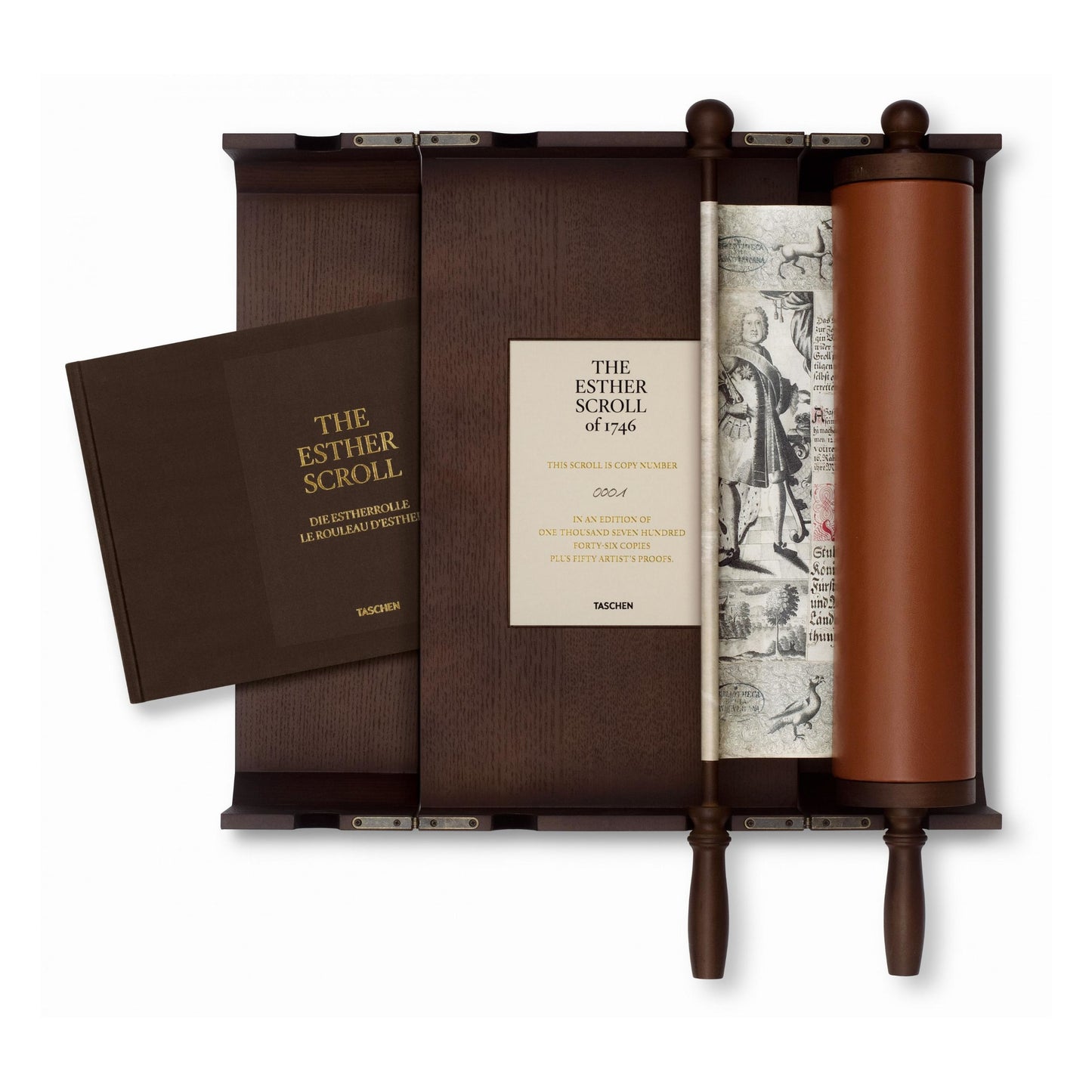 The Esther Scroll (German, French, English) (SA)