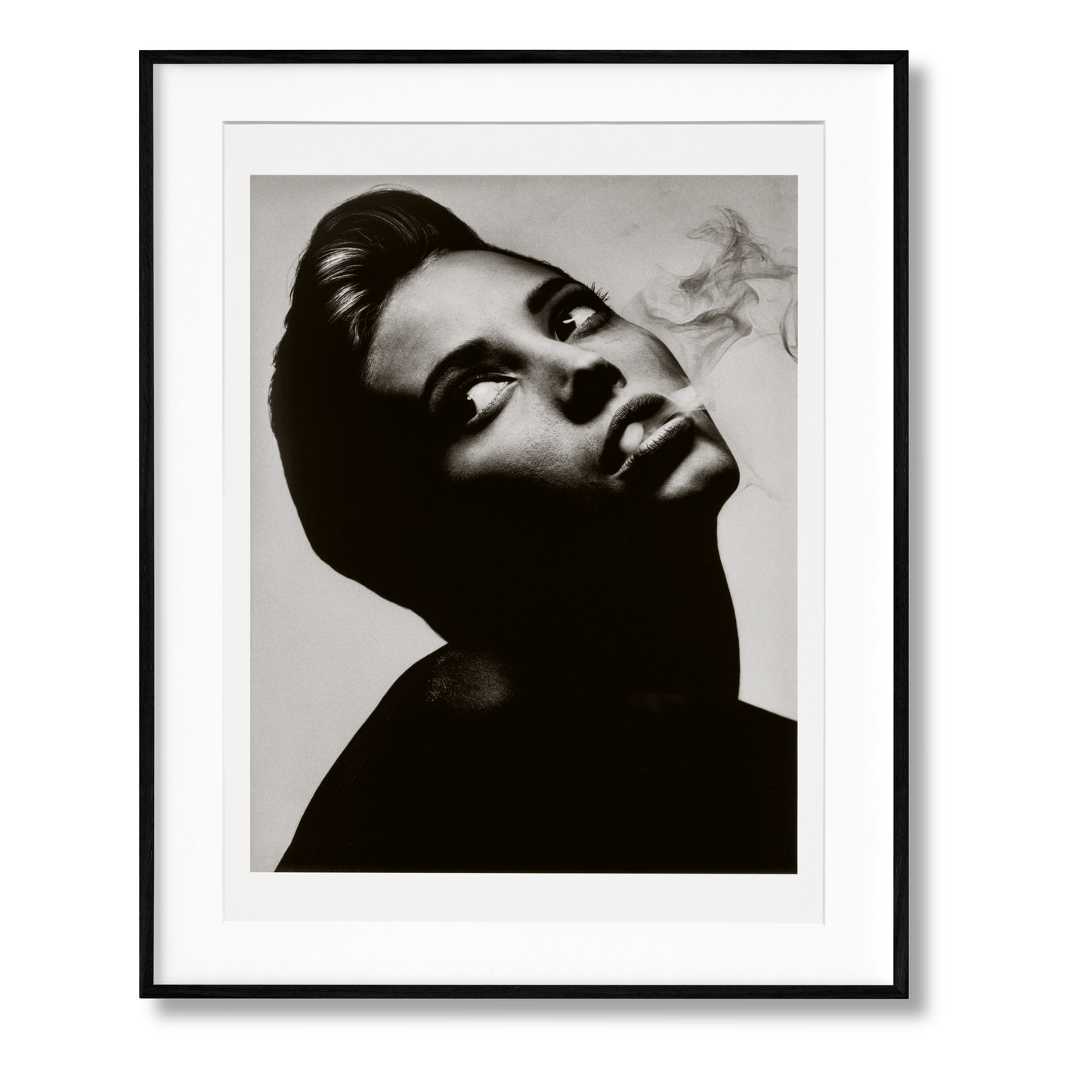 Albert Watson. Kaos. 2nd Edition. Art Edition No. 101-150, 'Christy Turlington (Smoke), New York City', 1990 (German, French, English) (AP)