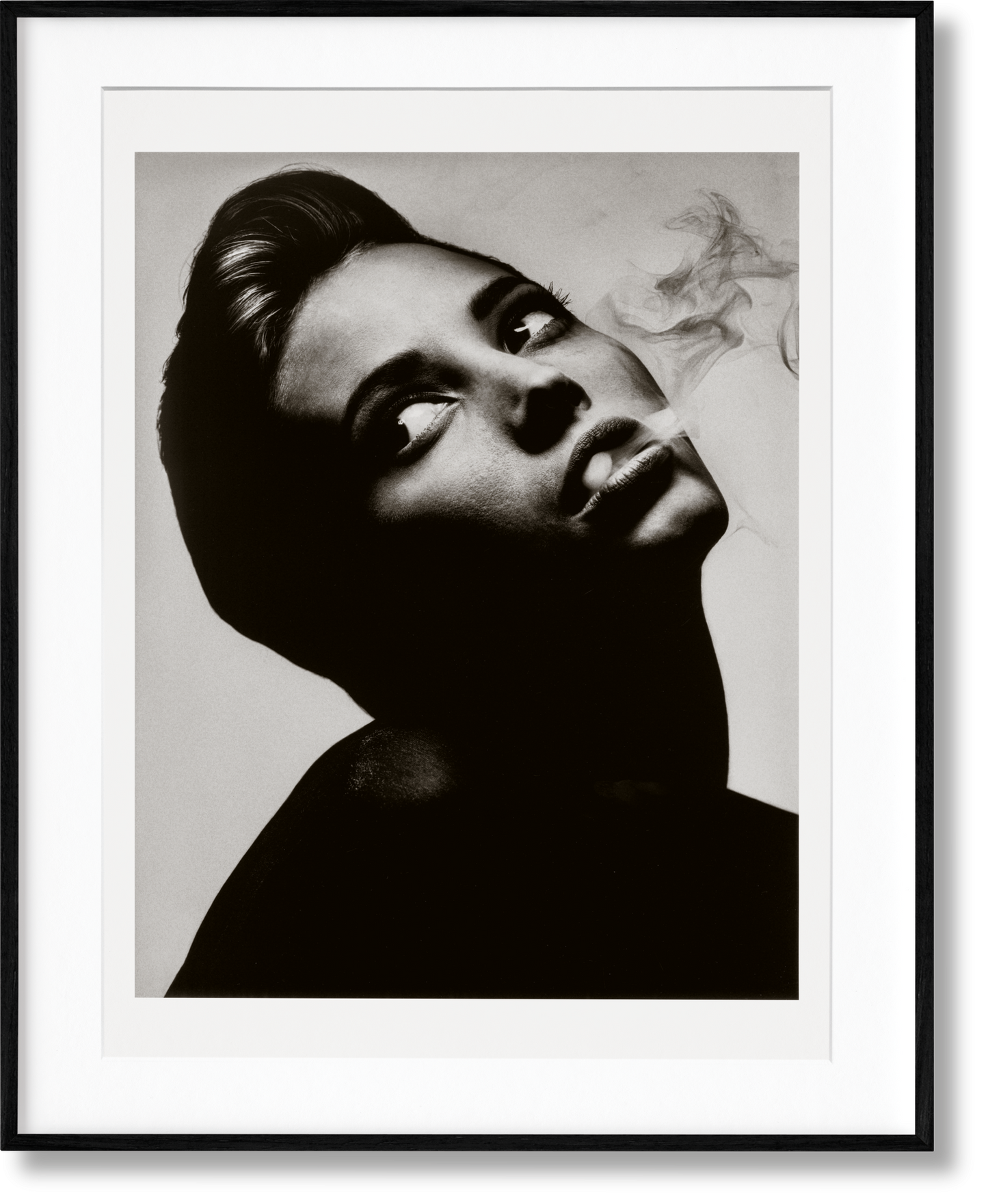 Albert Watson. Kaos. 2nd Edition. Art Edition No. 101-150, 'Christy Turlington (Smoke), New York City', 1990 (German, French, English) (AP)