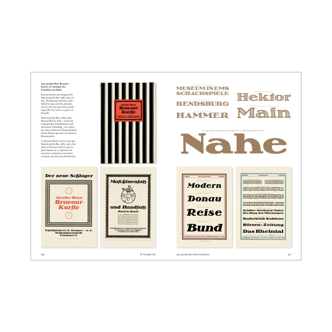 Type. A Visual History of Typefaces and Graphic Styles. 1455–Today. 45th Ed. (German, French, English)