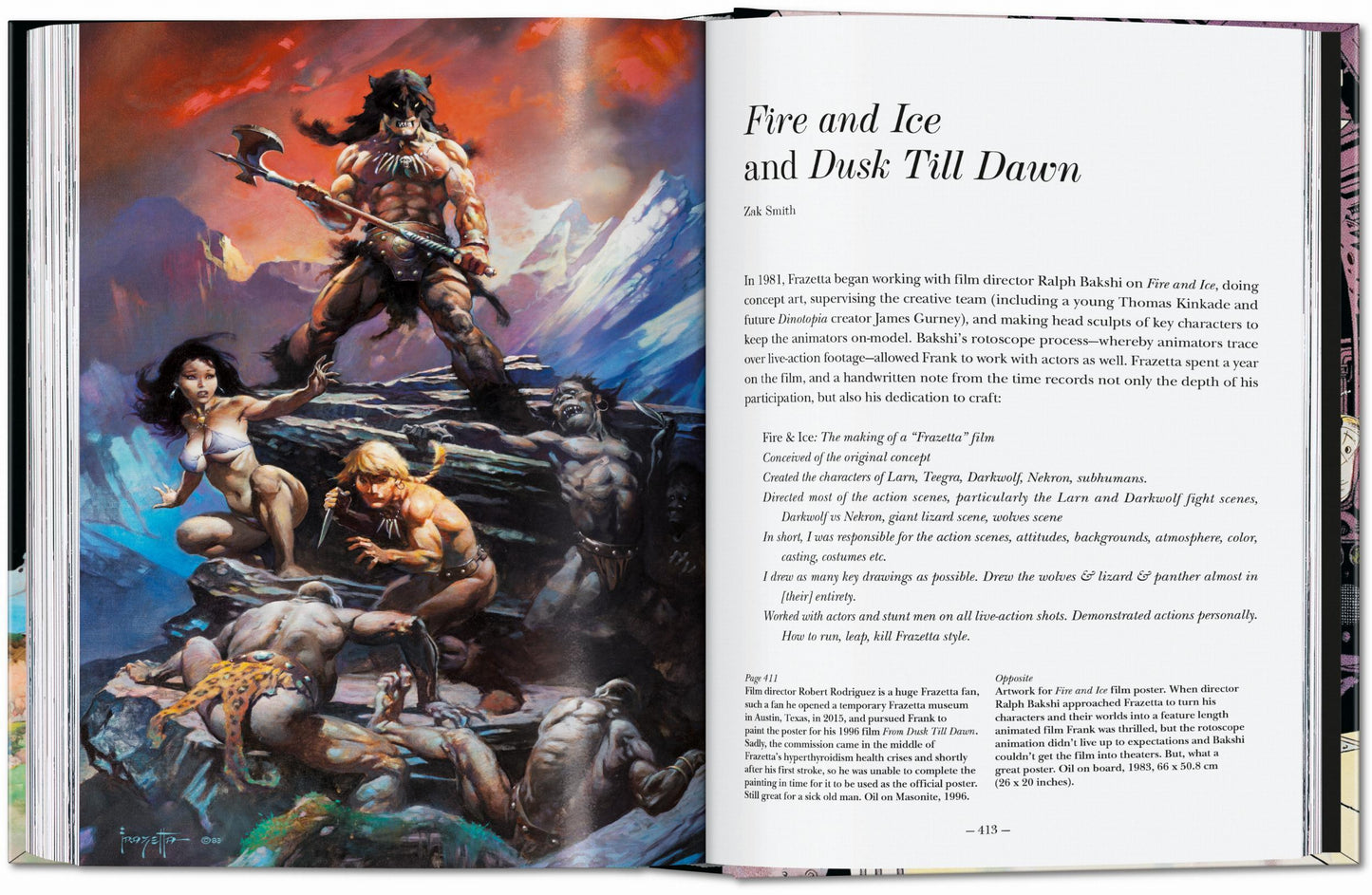 The Fantastic Worlds of Frank Frazetta. 45th Ed. (German, French, English)