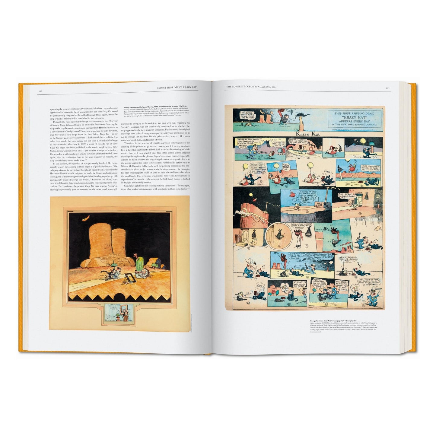 George Herriman’s “Krazy Kat”. The Complete Color Sundays 1935–1944 (English)