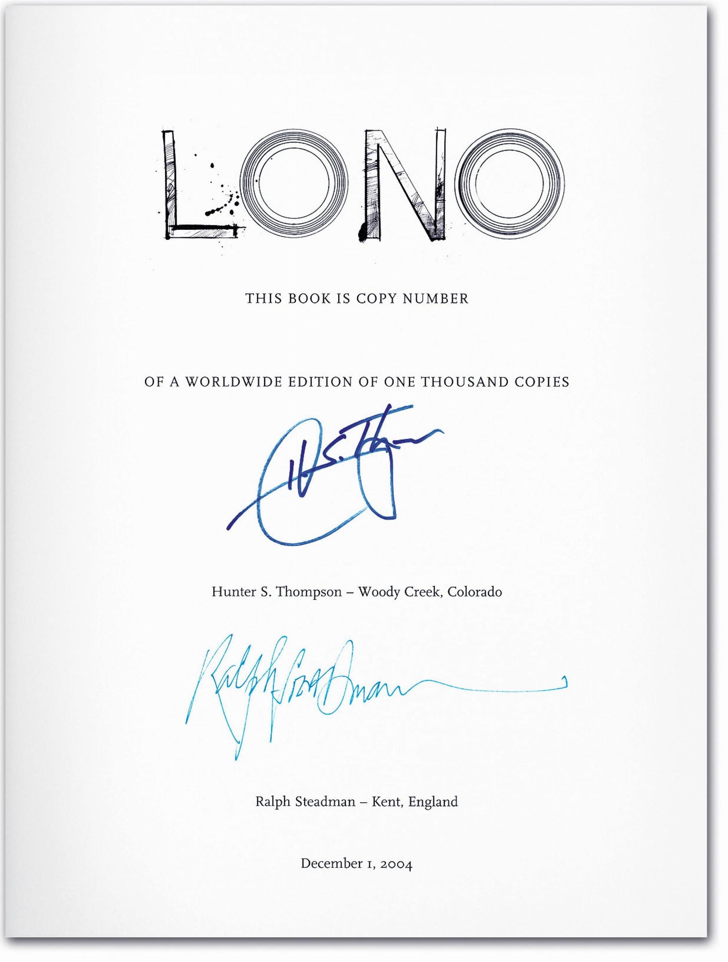 Hunter S. Thompson and Ralph Steadman. The Curse of Lono (English)