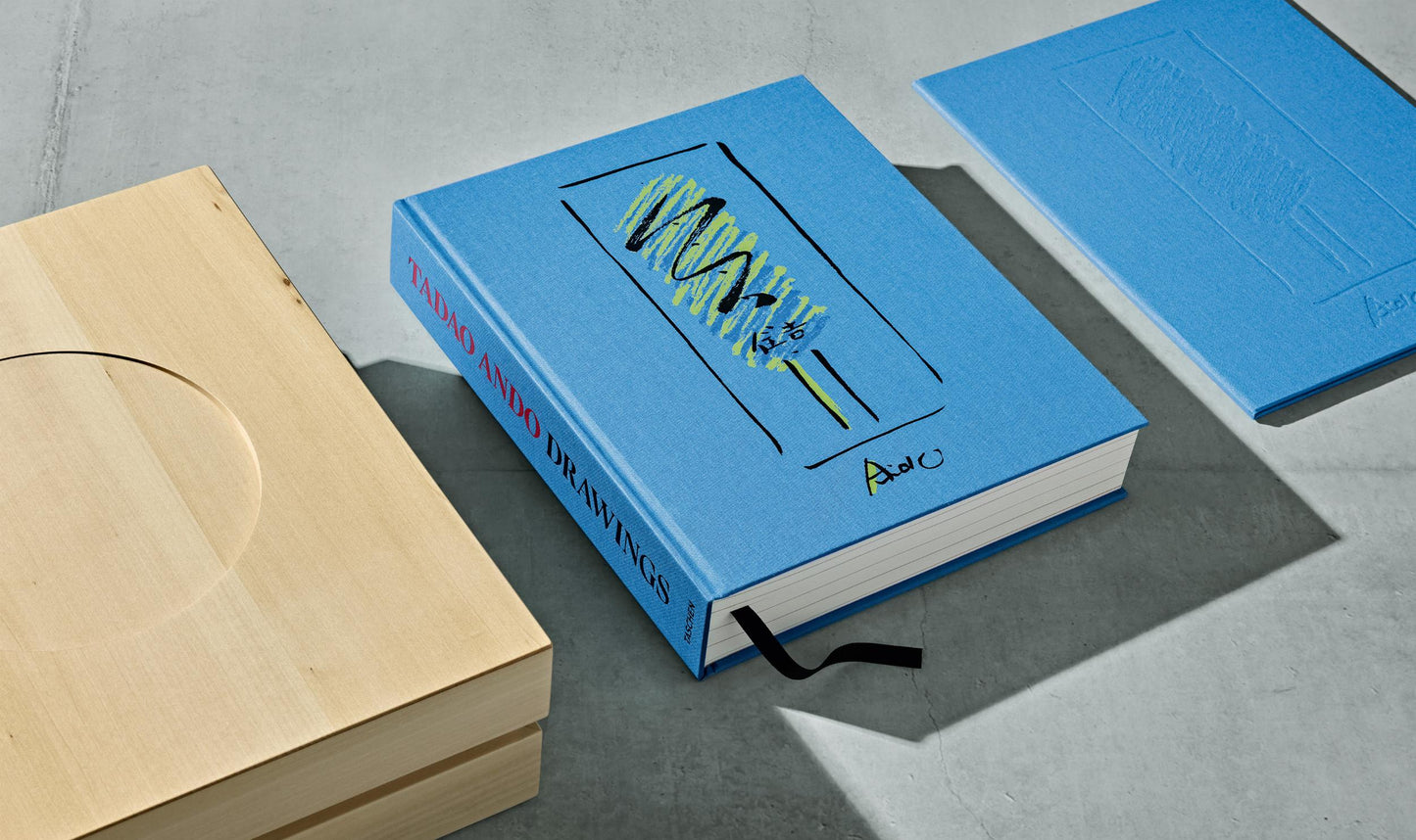 Tadao Ando. Sketches, Drawings, and Architecture. Art Edition (German, French, English)