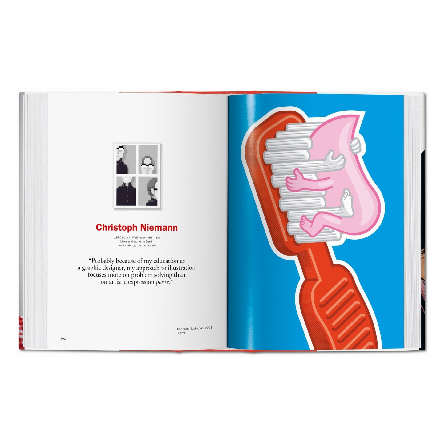 100 Illustrators (German, French, English)