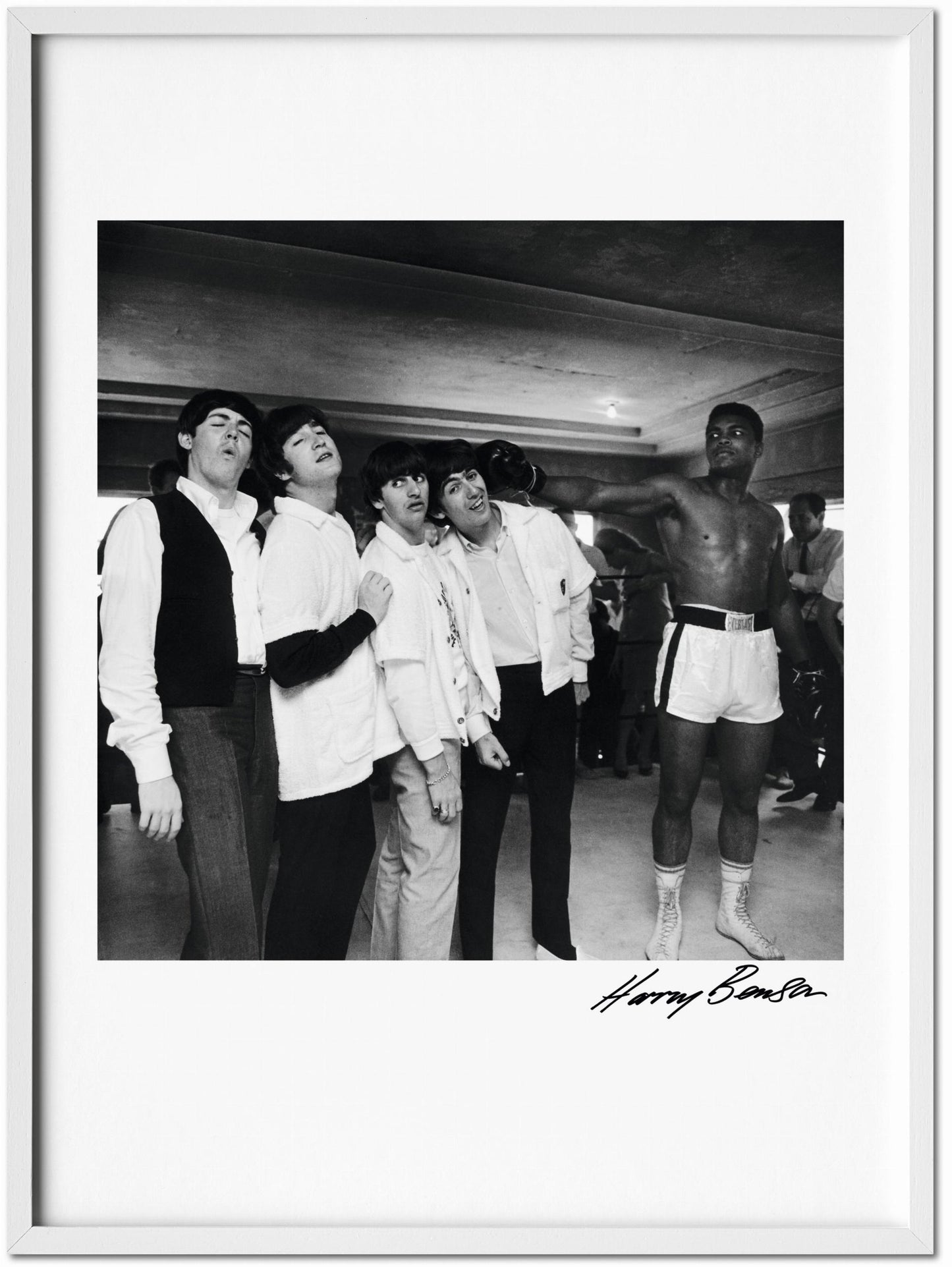 Harry Benson. The Beatles, Art Edition No. 101–200 ‘The Beatles and Cassius Clay’ (German, French, English)