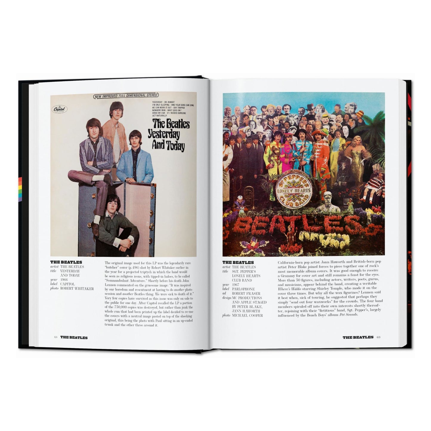 Rock Covers. 40th Ed. (Spanish, Italian, Portuguese)
