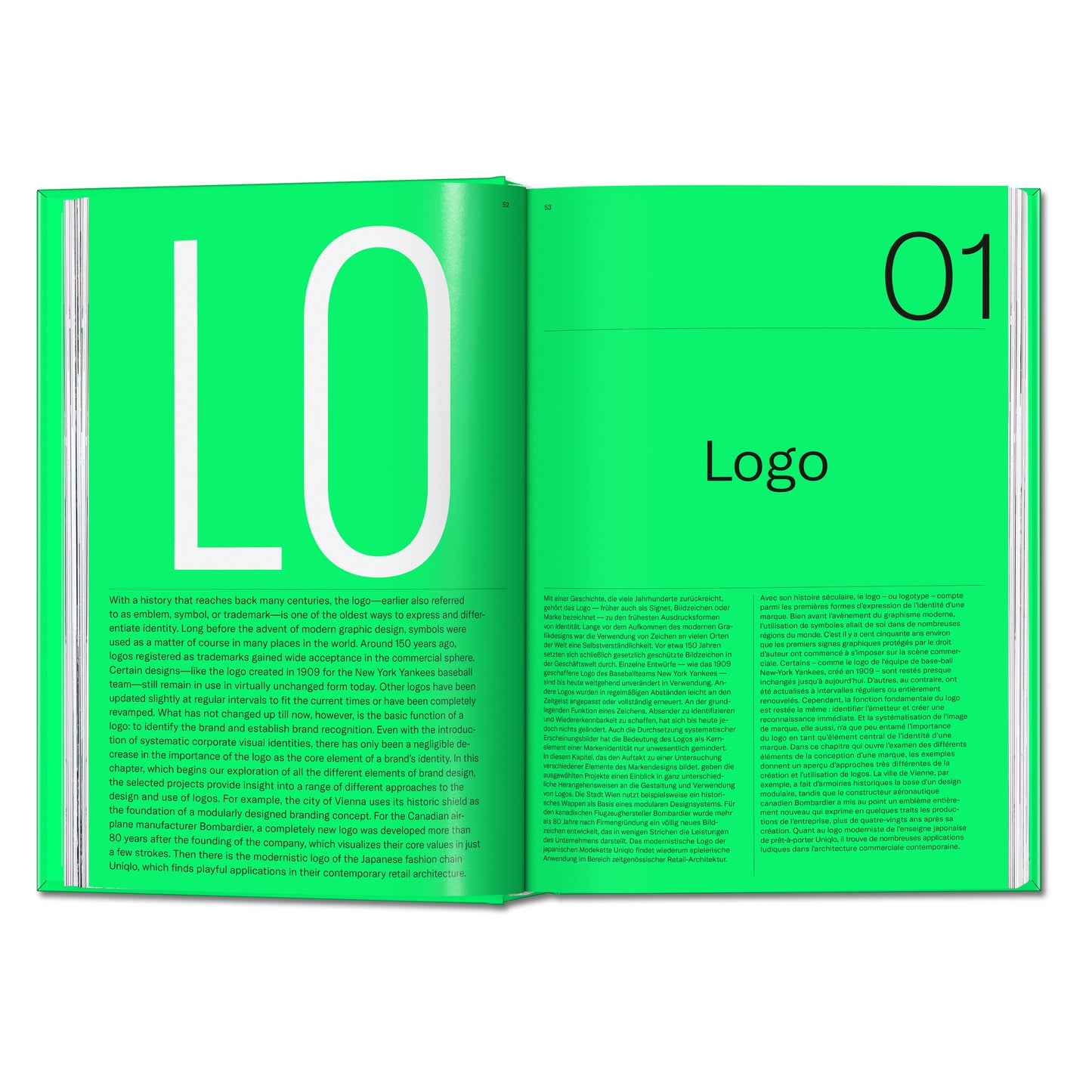 The Elements of Brand Design (German, French, English)