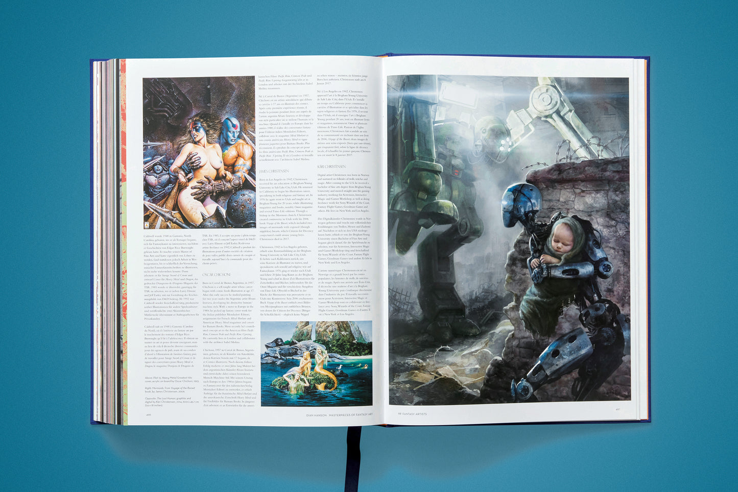 Masterpieces of Fantasy Art (German, French, English)