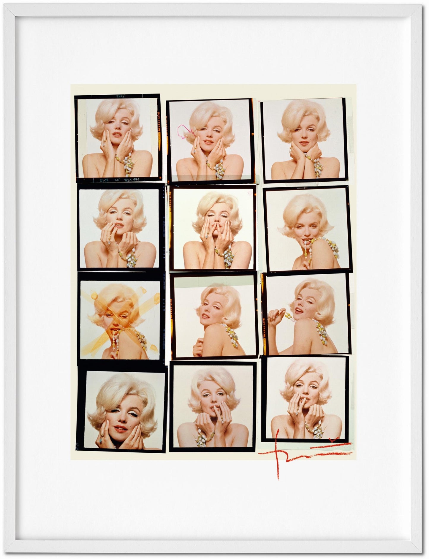 Norman Mailer/Bert Stern. Marilyn Monroe, Art Edition No. 126–250 ‘Contacts’ (English)