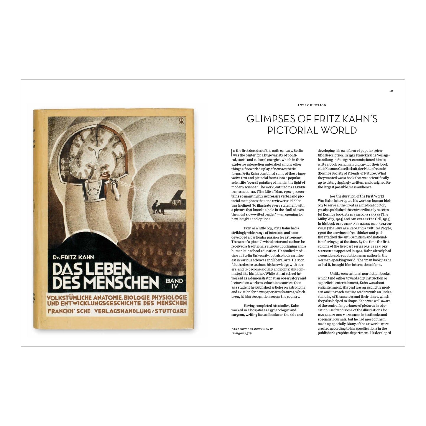 Fritz Kahn. Infographics Pioneer. 45th Ed. (German, French, English)