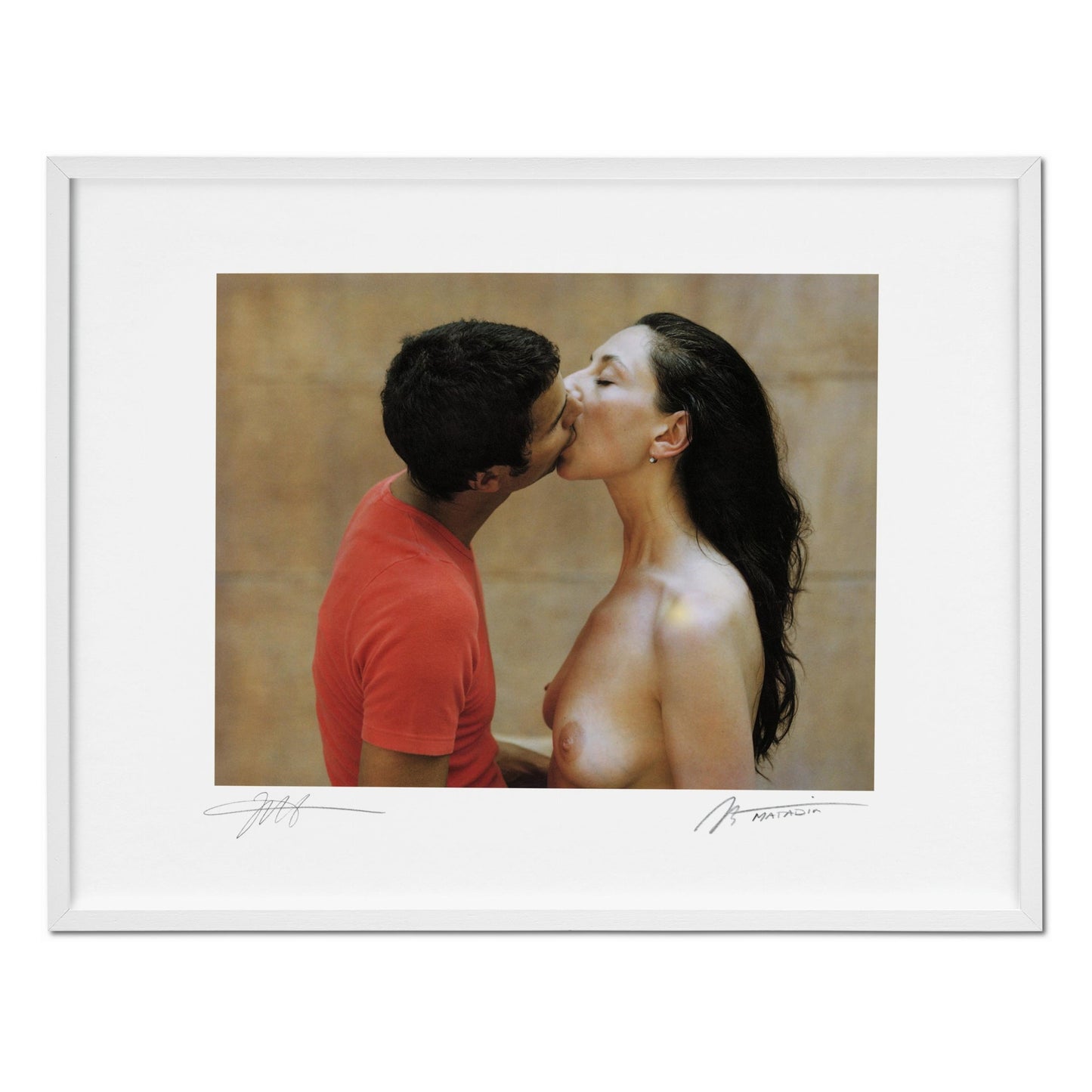 Inez van Lamsweerde/Vinoodh Matadin, Art Edition No. 101–200 ‘Kissing Vinoodh’ (German, French, English) (AP)