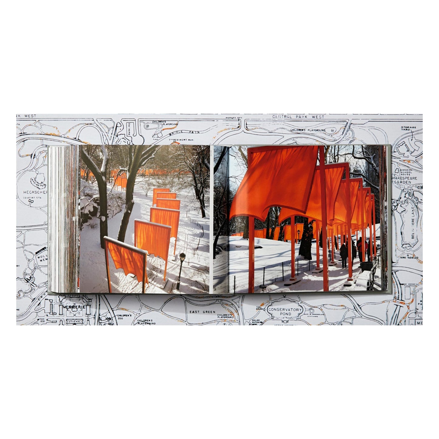 Christo and Jeanne-Claude. The Gates (English) (AP)