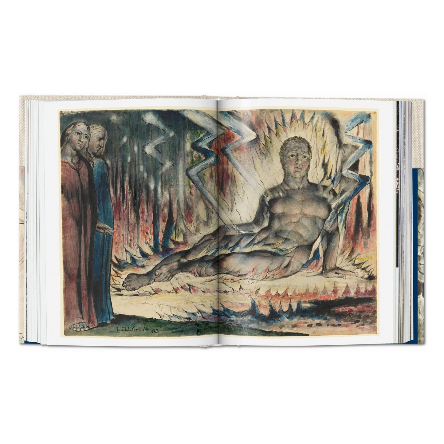 William Blake. Dante’s ‘Divine Comedy’. The Complete Drawings (Spanish)