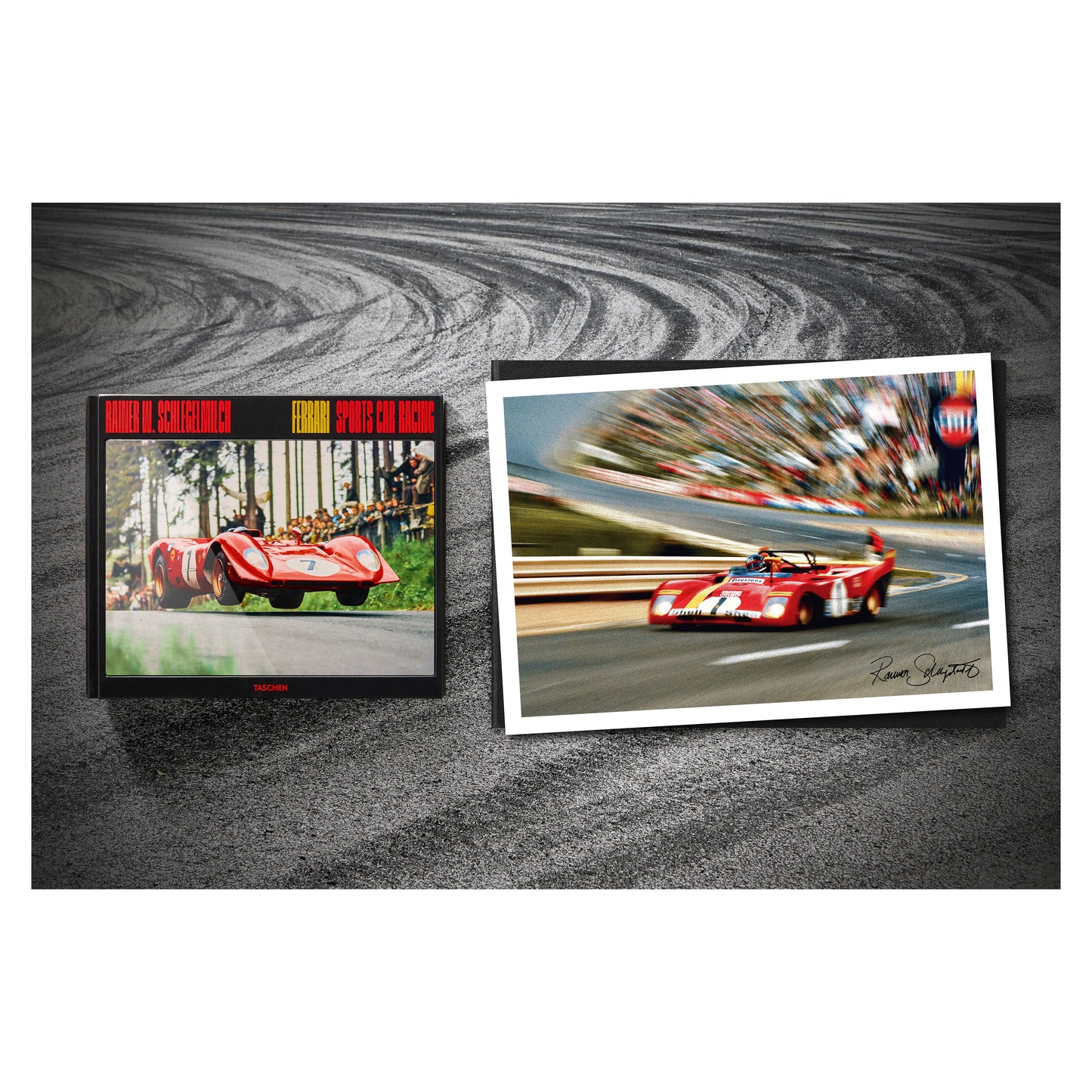 Rainer W. Schlegelmilch. Ferrari Sports Car Racing. Art Edition No. 101–200 ‘Spa-Francorchamps, 1972’ (English) (AP)