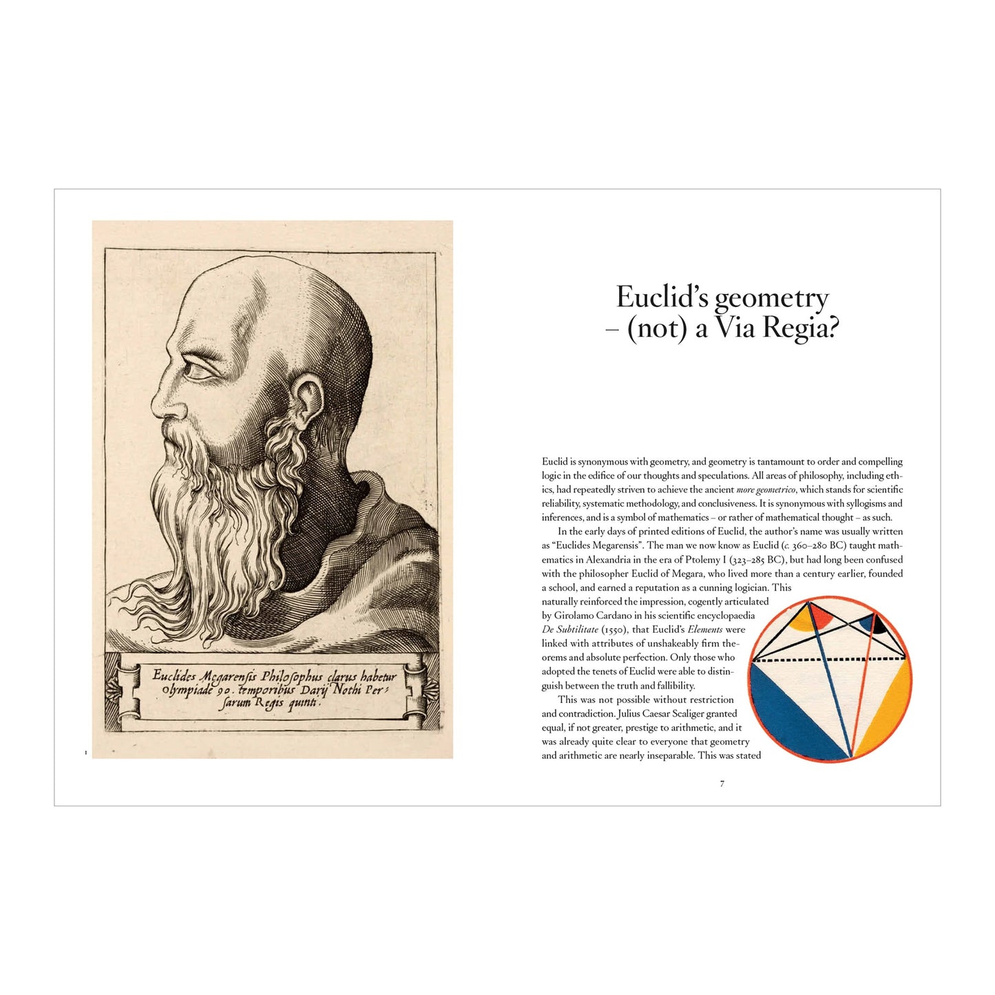 Oliver Byrne. The First Six Books of the Elements of Euclid. 45th Ed. (German, French, English)