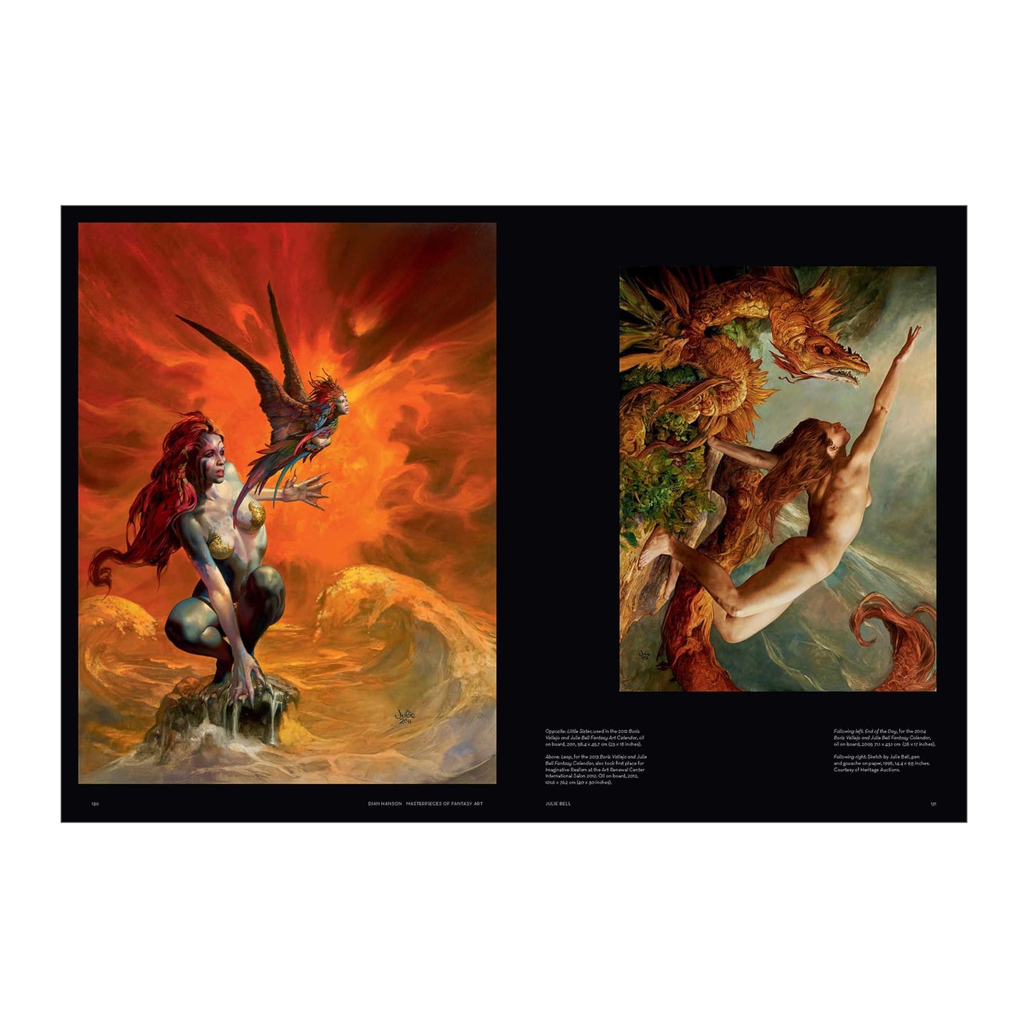 Masterpieces of Fantasy Art (German, French, English)