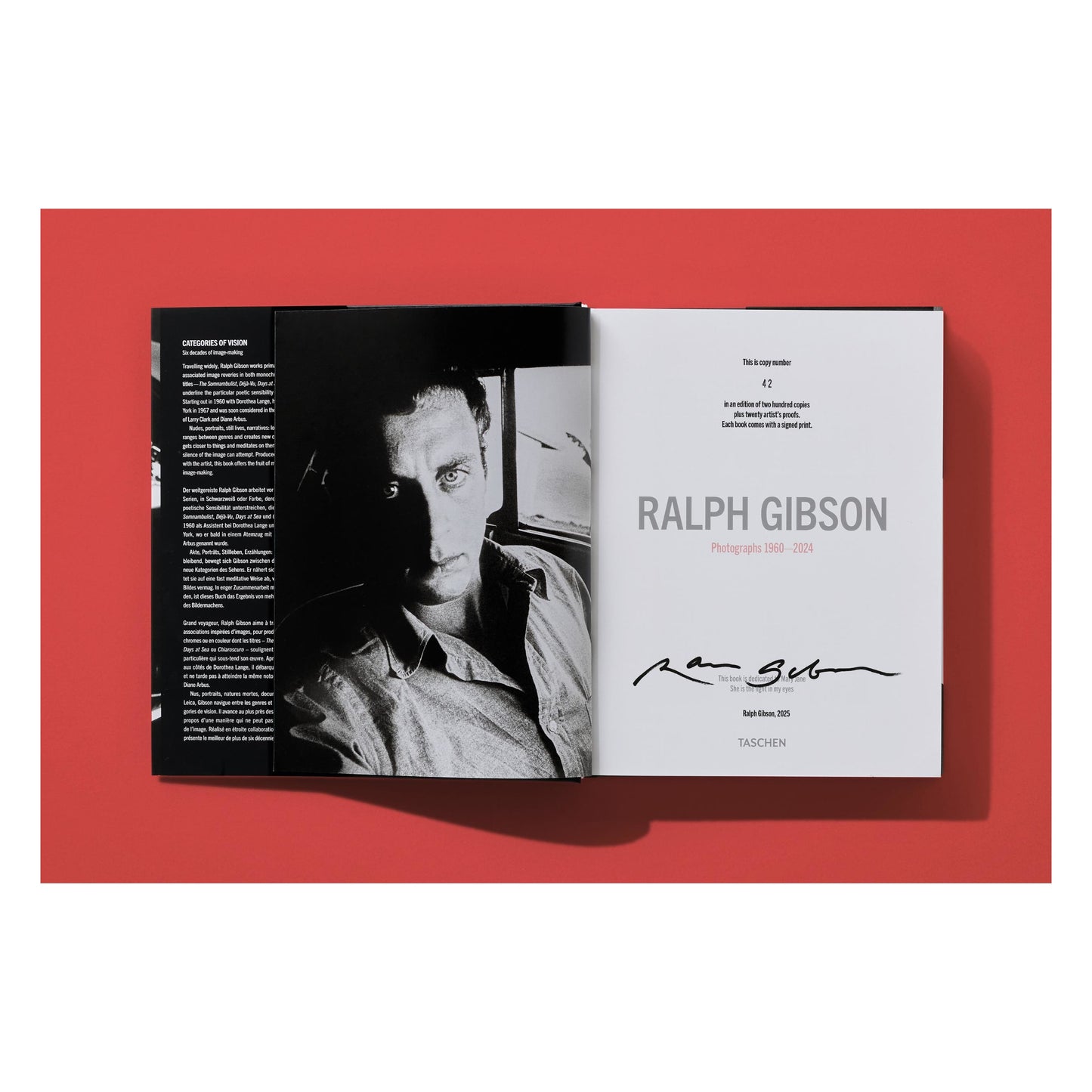 Ralph Gibson. Photographs 1960–2024. Art Edition No. 101–200 ‘Untitled, Sardegna, 1980’ (German, French, English) (AP)