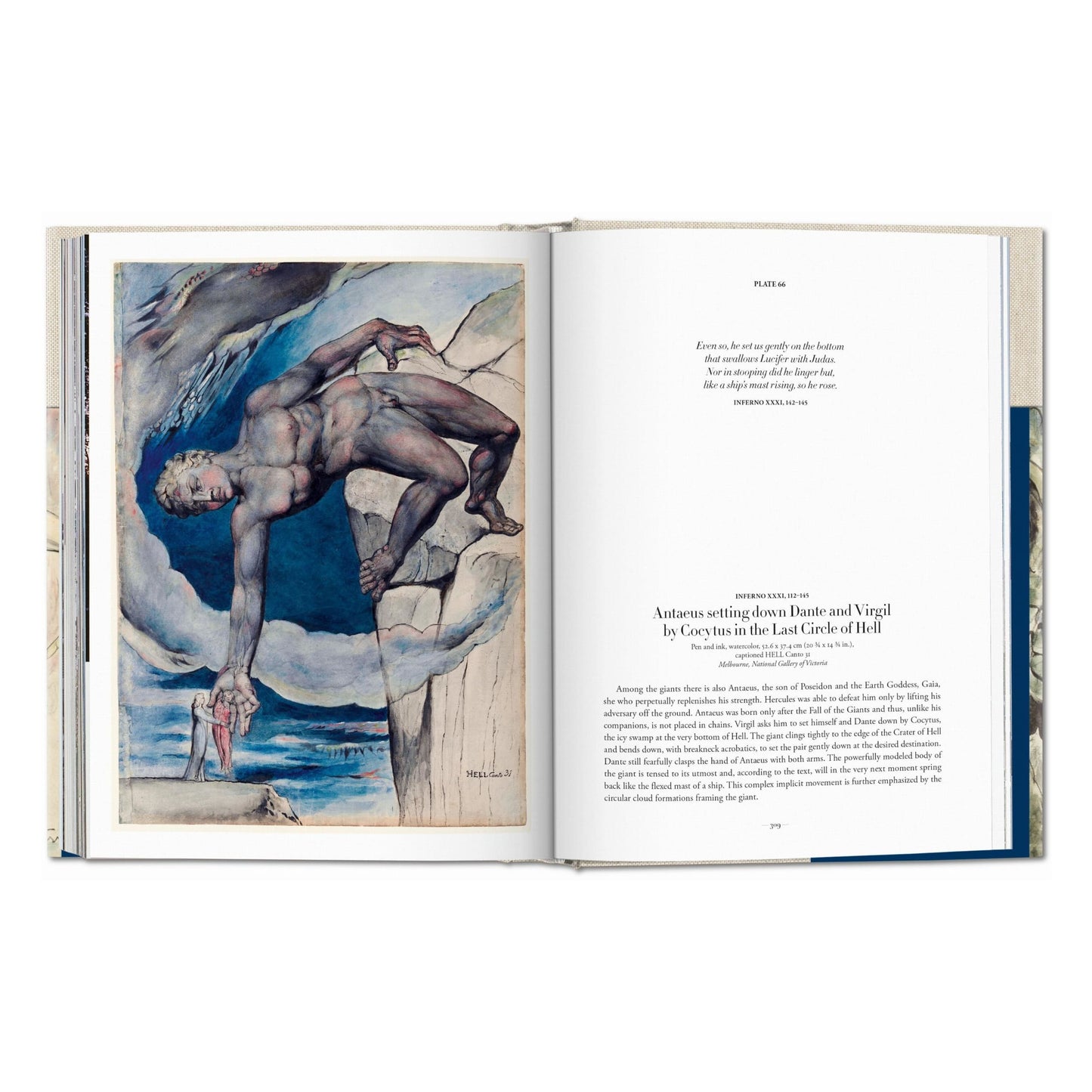 William Blake. Dante’s ‘Divine Comedy’. The Complete Drawings (Spanish)