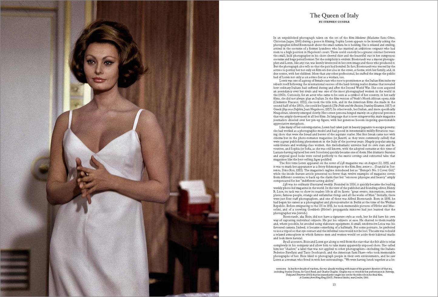 Sophia by Eisenstaedt (English)