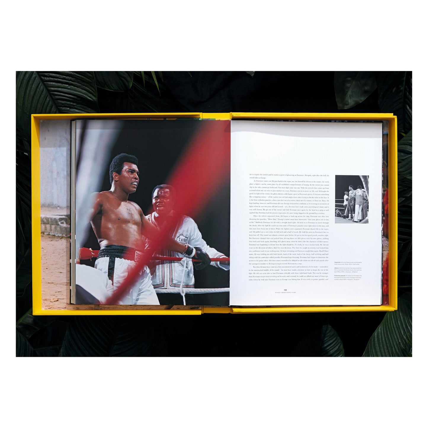 Norman Mailer. N.Leifer. H.Bingham. The Fight. Art Edition No. 1–125, Neil Leifer ‘Ali vs. Foreman – Ali Glaring at Foreman’ (English)