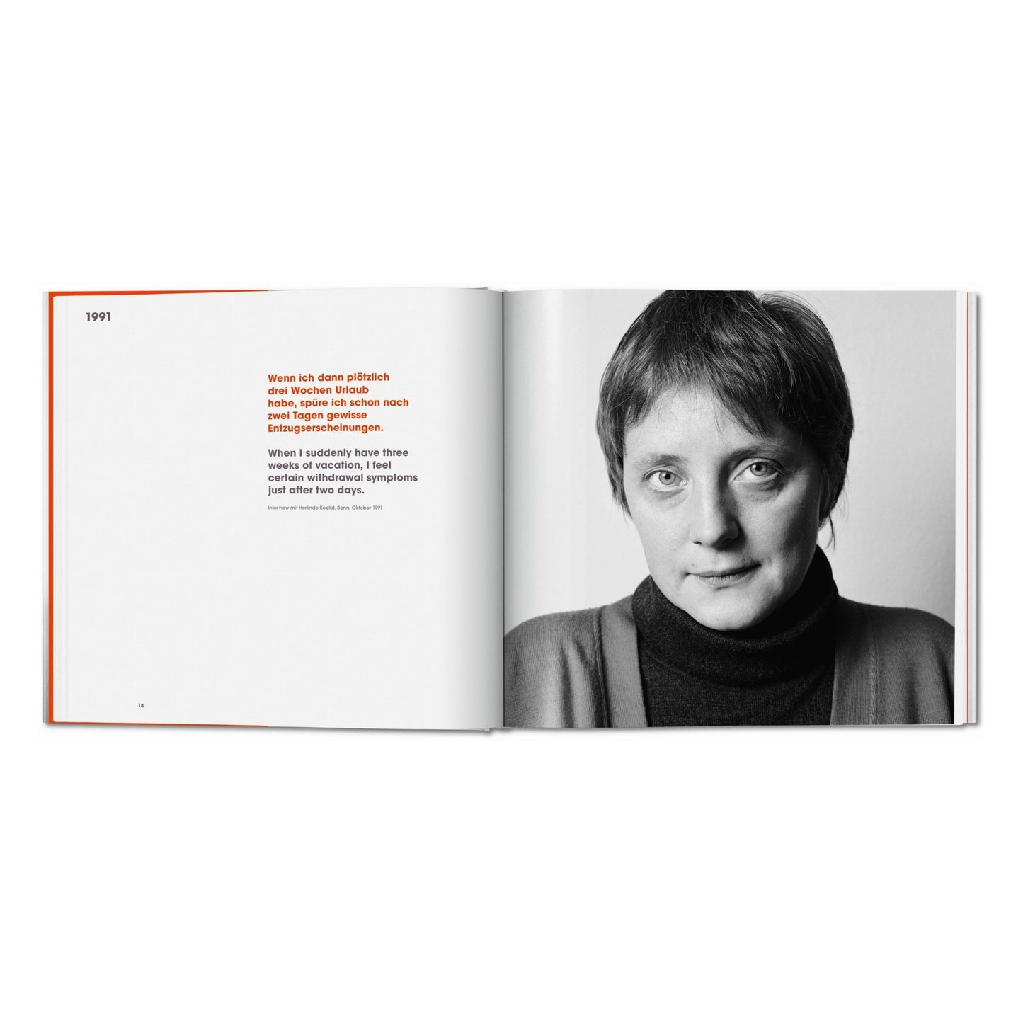 Herlinde Koelbl. Angela Merkel. Portraits 1991–2021 (German, English)