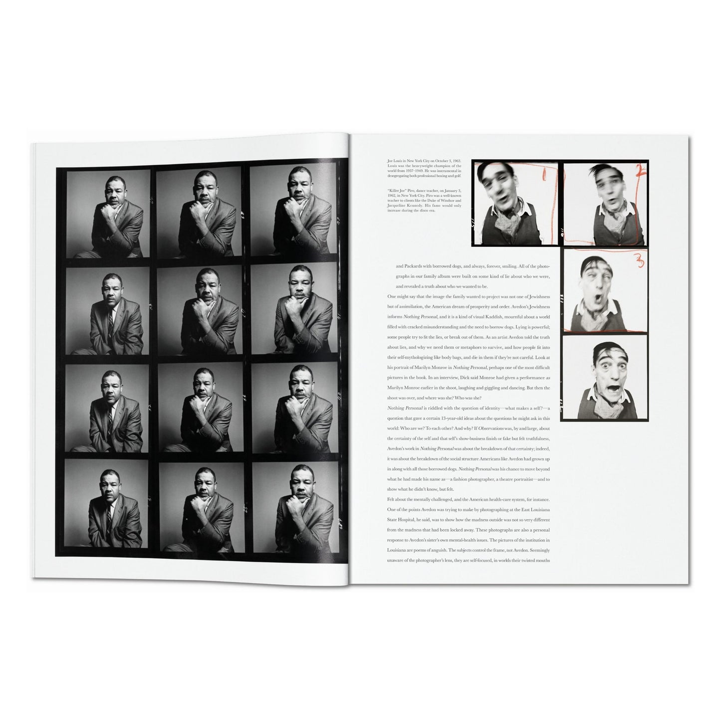 Richard Avedon. James Baldwin. Nothing Personal (English)