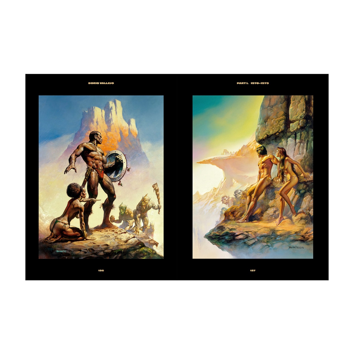 The Fantastic Worlds of Boris Vallejo (German, French, English)