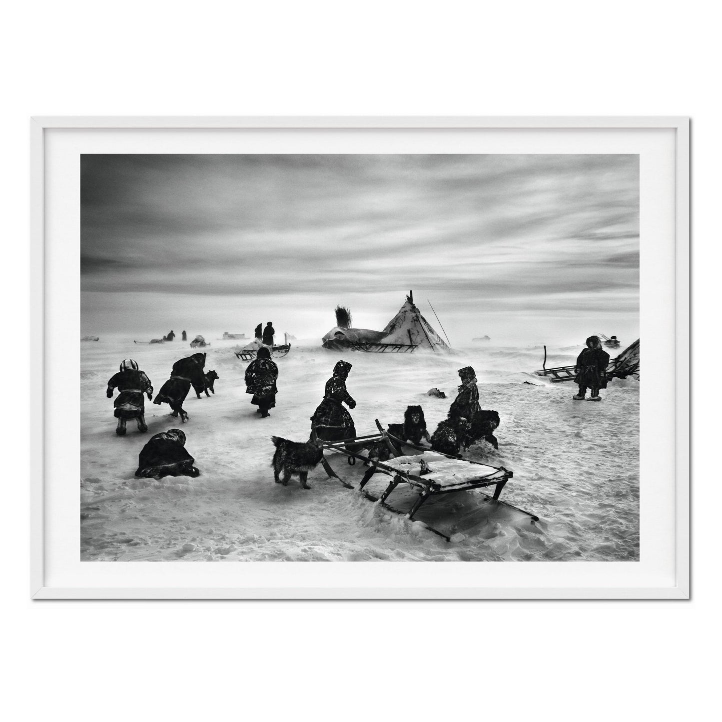 Sebastião Salgado. Genesis. Art Edition No. 101–200 ‘North of the Ob River, Yamal Peninsula, Siberia, Russia’ (English)