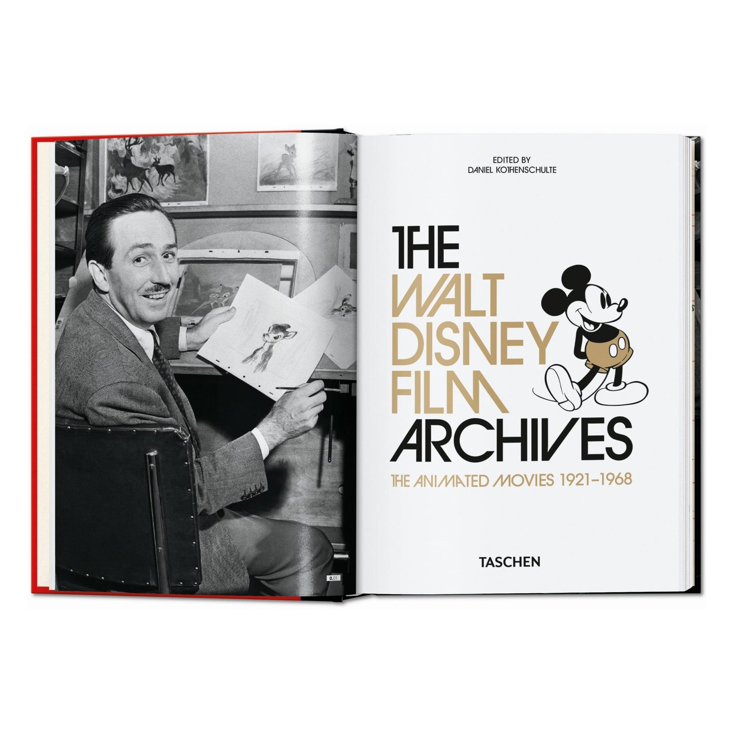 Los Archivos de Walt Disney. Sus películas de animación 1921–1968. 45th Ed. (Spanish)