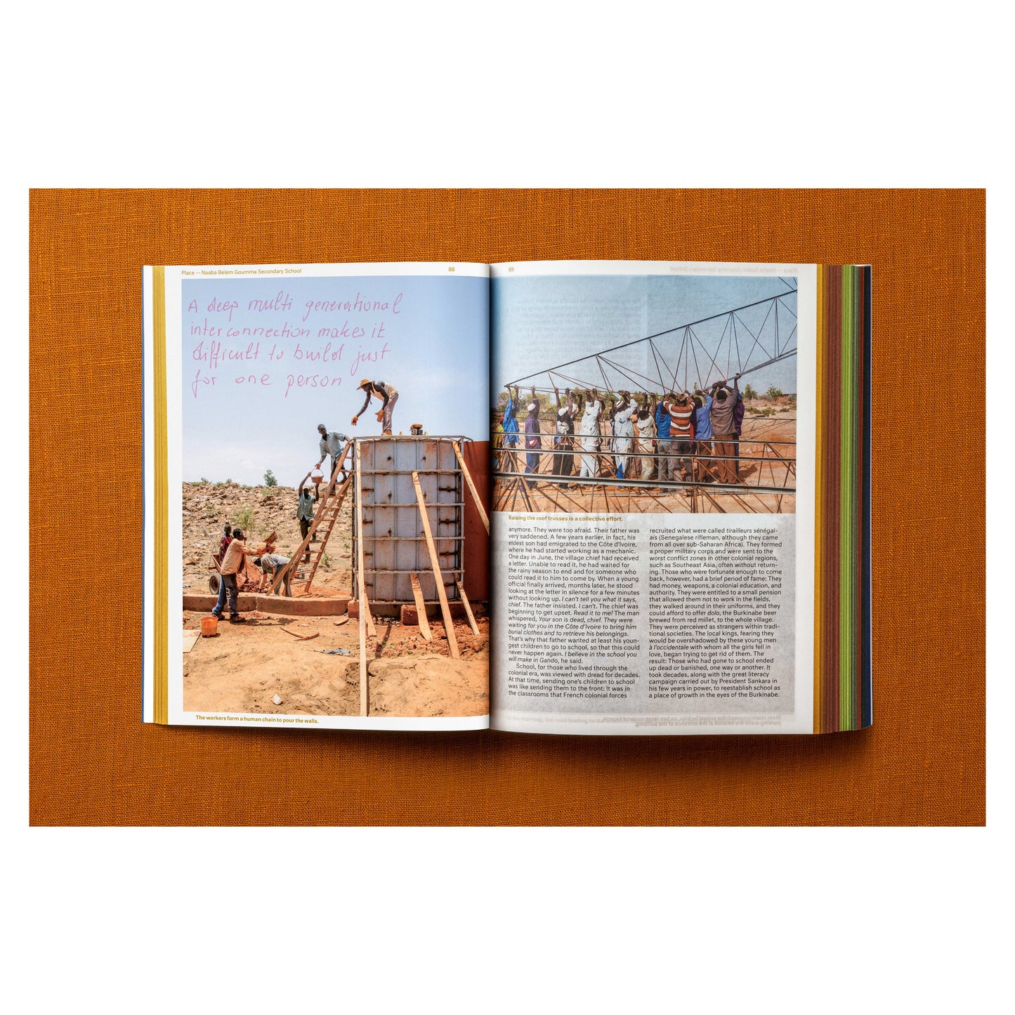 Francis Kéré. Building Stories. Art Edition No. 1–100, ‘Building Brick’ (English) (AP)