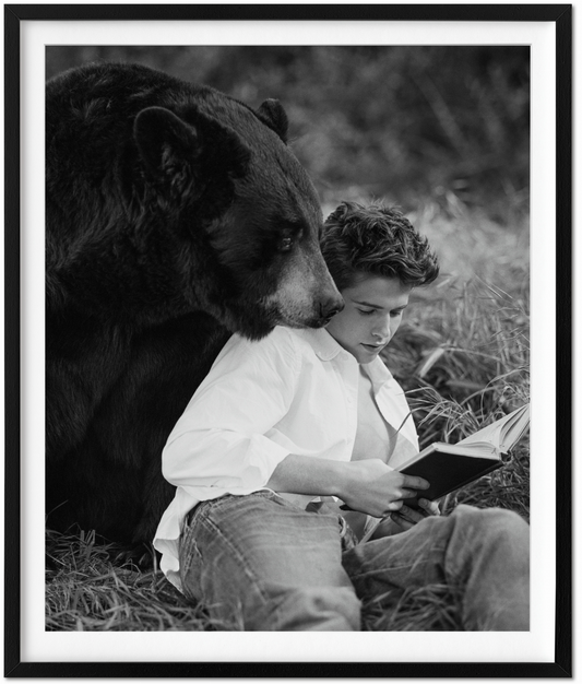 Bruce Weber. My Education. Art Edition No. 101–200, ‘Michael St. Pierre with Bonkers, Thousand Oaks, California’, 2004 (German, French, English)